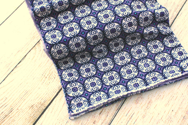 Purple Pattern Blanket