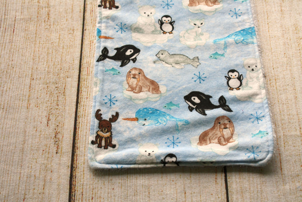 Arctic Animal Long Bib