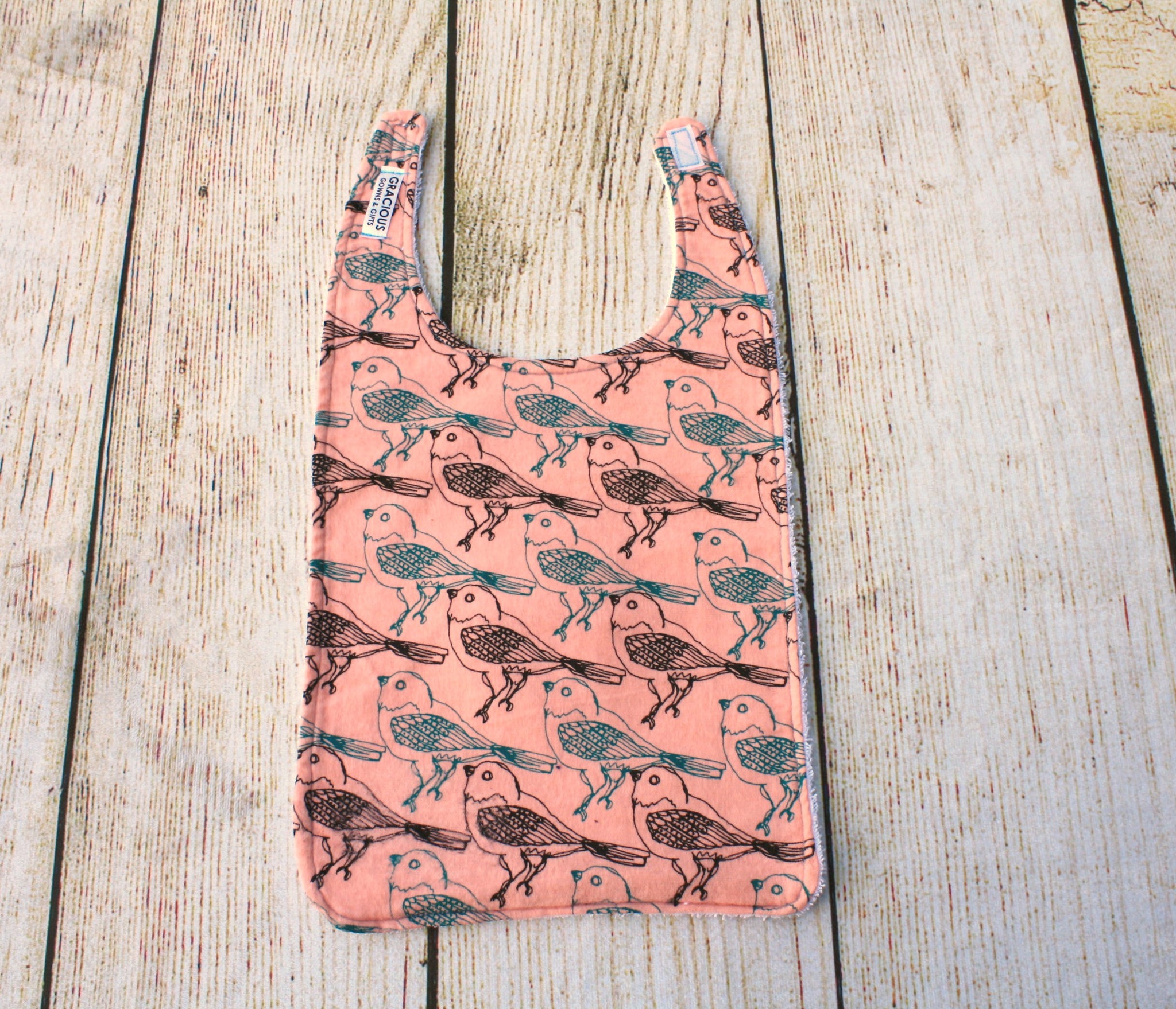 Birds Long Bib