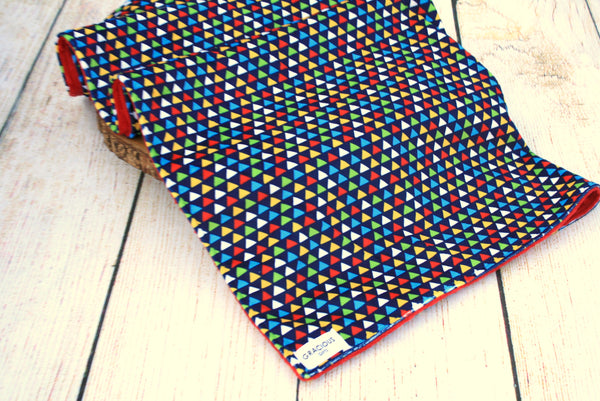 Colouful Triangle Blanket