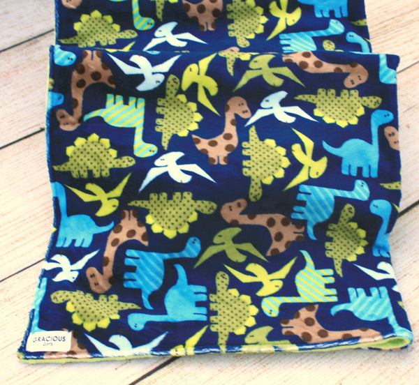 Dinosaur Navy  Blanket