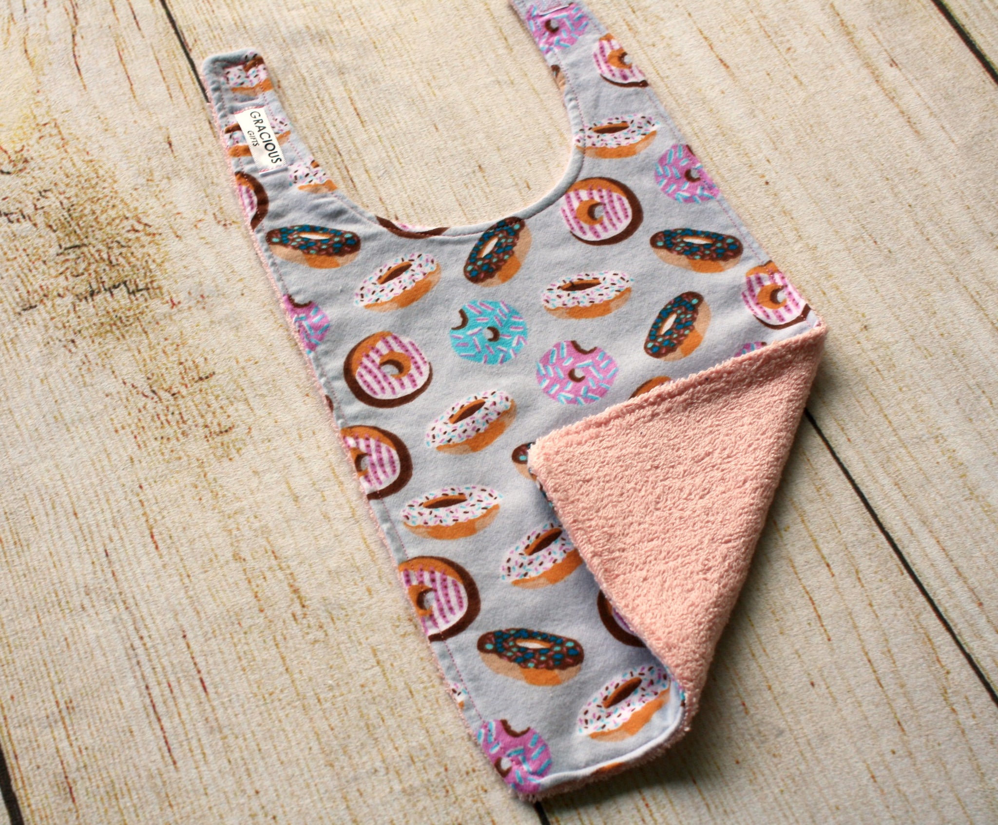 Donuts Long Bib