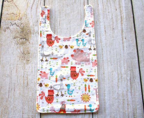 Farm Animal Long Bib