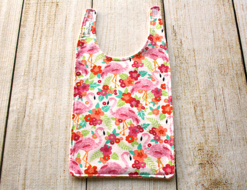 Flamingo Pink Long Bib