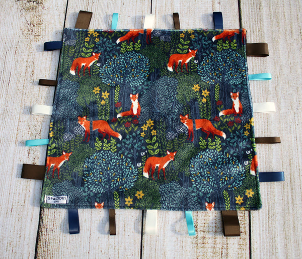 Woodland Fox Taggy Blanket