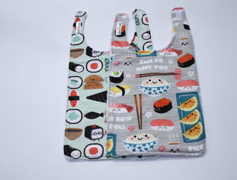 Long Bib Set - Sushi