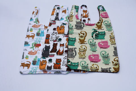 Long Bib Set - Cats