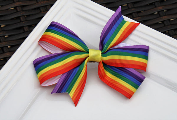 Pinwheel clip - Rainbow