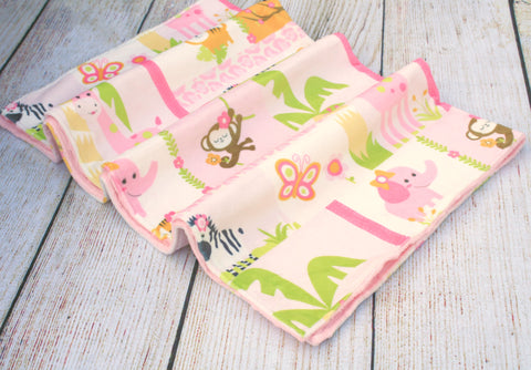 Jungle Pink Blanket