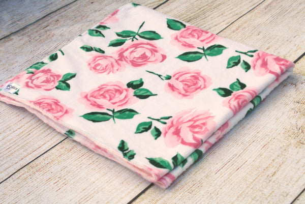 Pink Rose Blanket