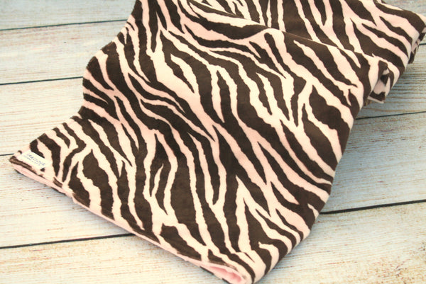 Zebra Pink Blanket