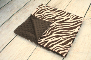 Zebra Pink Blanket