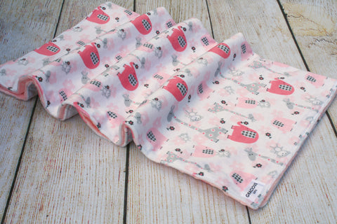 Safari Pink Blanket
