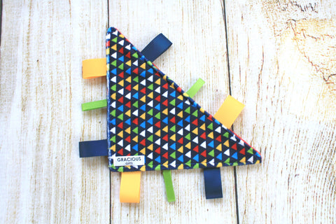 Colourful Crinkle Triangle