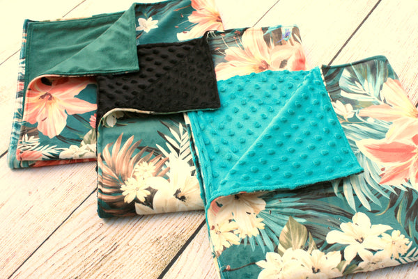 Floral Tropical Blanket