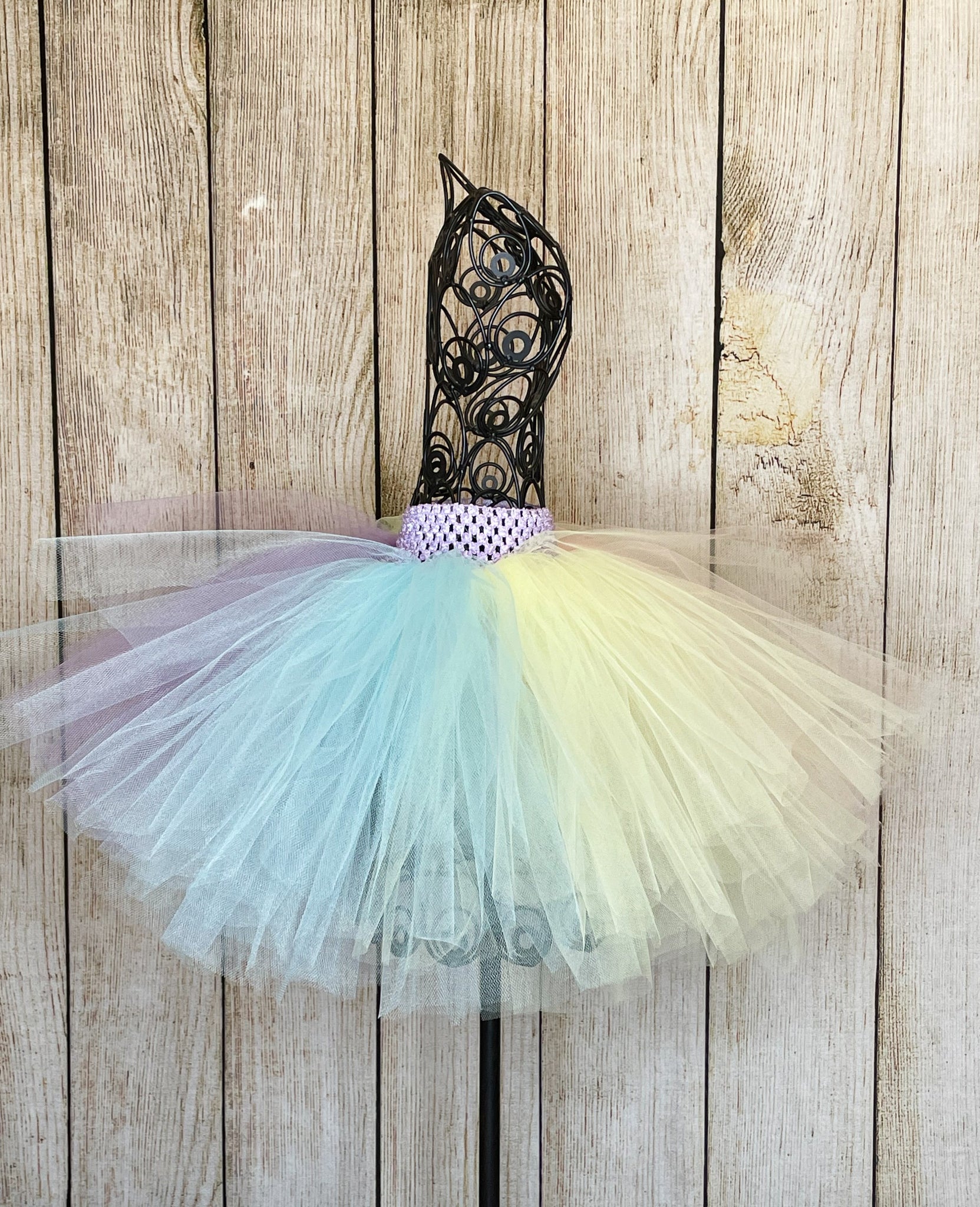Festive Easter Rainbow Pastels Tutu