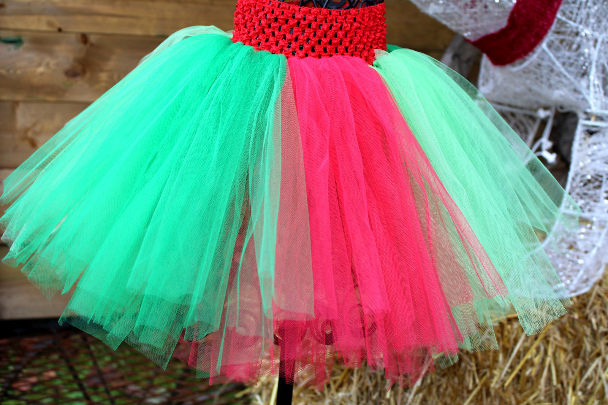 Red and Green Tutu